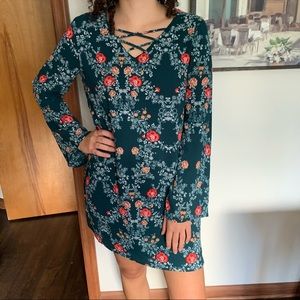 Floral Shift Dress